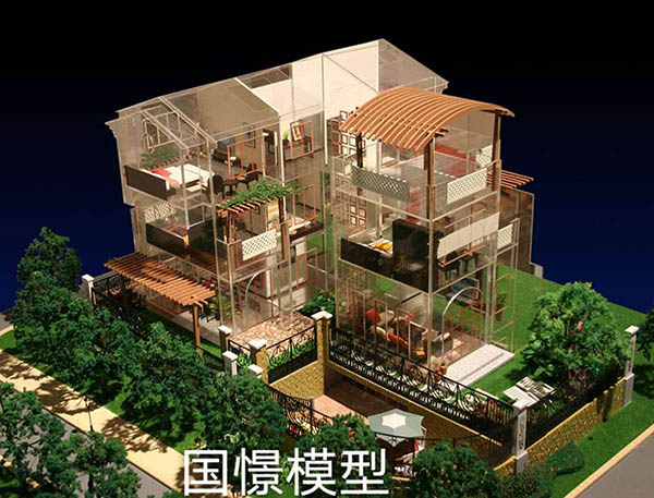 聂荣县建筑模型