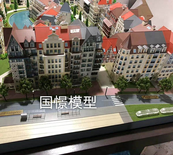 聂荣县建筑模型