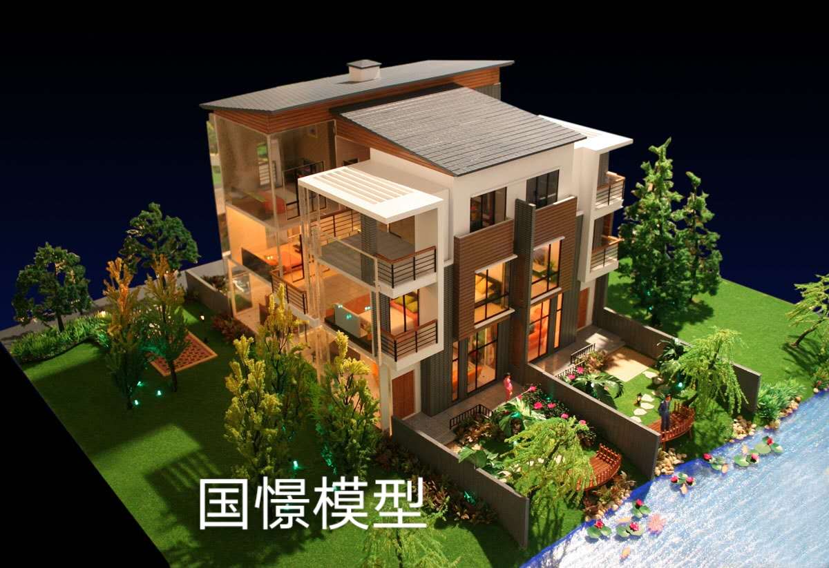 聂荣县建筑模型