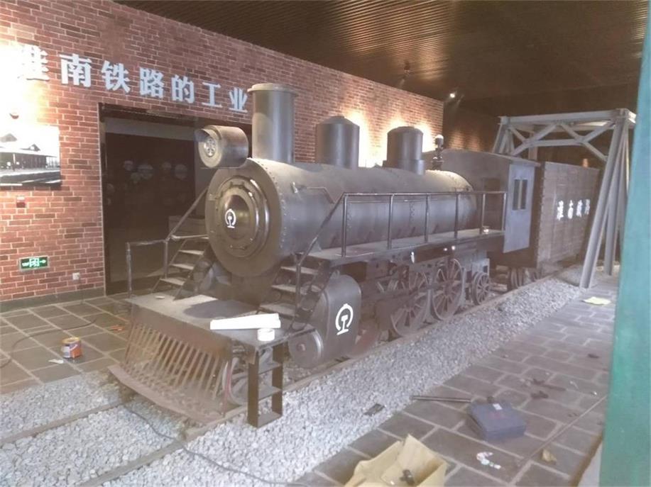聂荣县蒸汽火车模型